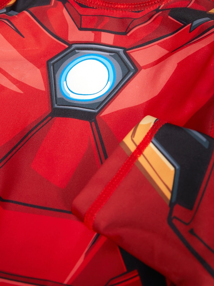Iron Man Red Sunsafe Swimsuit (3mths-7yrs) - Image 8 of 8