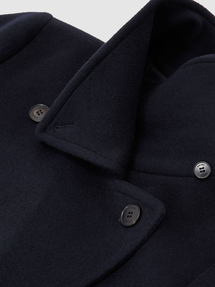 Reiss Caris Wool-Blend Relaxed-Fit Double-Breasted Coat - Bild 8 von 8