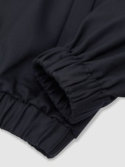 Reiss Solene Wool-Blend Dual-Zip Bomber Jacket - Attēls 6 no 6