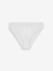 Lipsy White Lace High Leg Knickers - Image 5 of 5