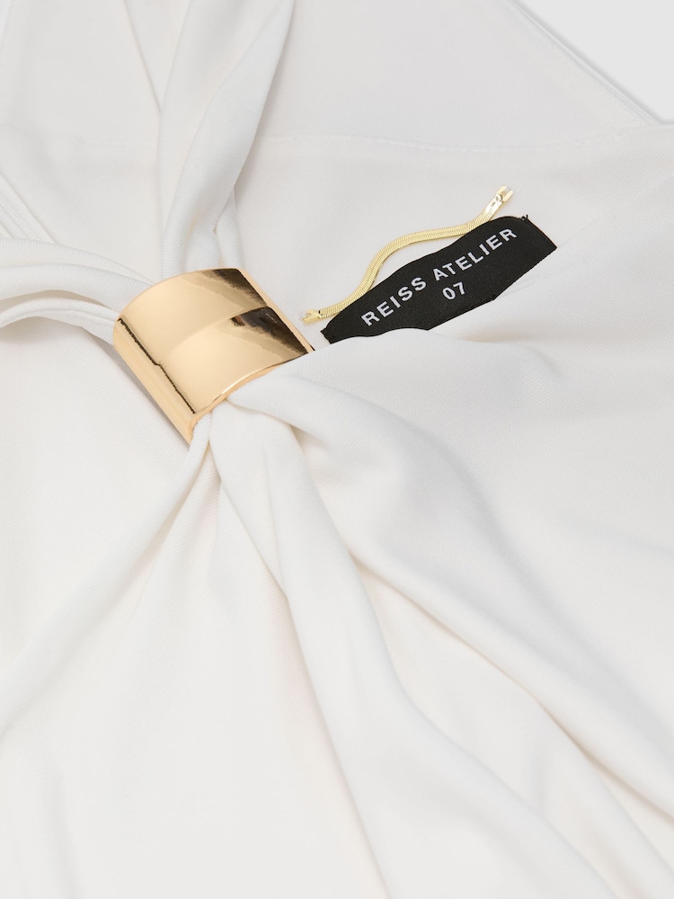 Atelier Hardware-Detail Draped Maxi Dress - Image 9 of 9 Atelier Hardware-Detail Draped Maxi Dress - Image 9 of 9