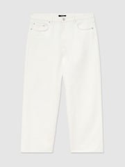 Reiss Off White Bowie Baggy-Fit Jeans - Image 2 of 7