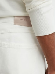Reiss Off White Bowie Baggy-Fit Jeans - Image 5 of 7