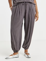 Simply Be Grey Wide Leg Trousers - Image 3 of 4