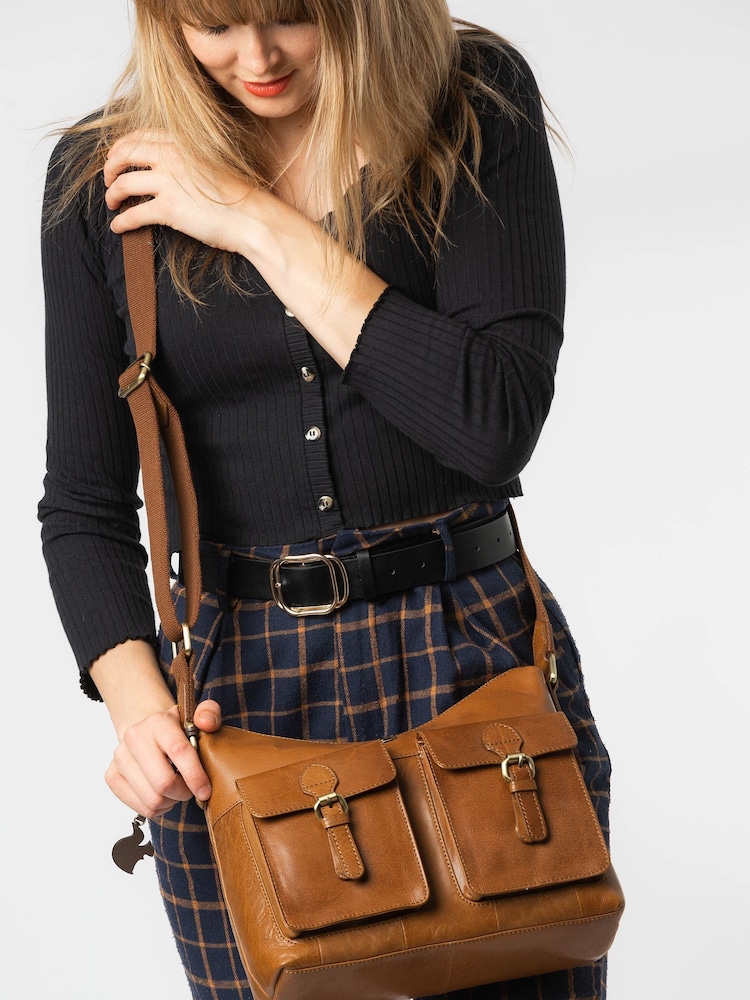 Conkca Nancie Leather Shoulder Bag - Image 1 of 4