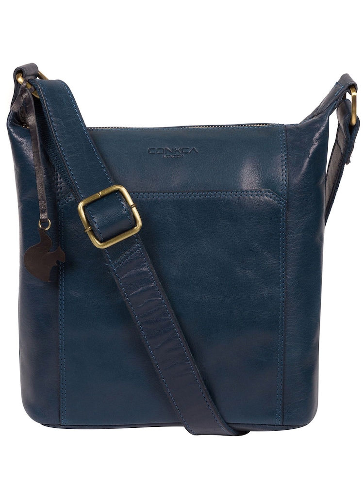 Conkca Yasmin Leather Cross-Body Bag - Image 2 of 6