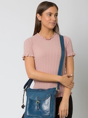 Conkca Josephine Leather Shoulder Bag - Image 7 of 8