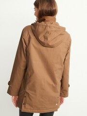 Camel Borg Lined Utility Jacket - Image 4 of 5