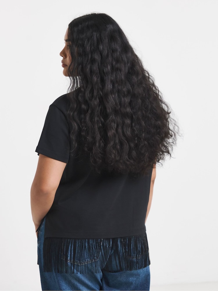 Simply Be Tofs Hem T-shirt - Bild 2 av 4