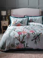 Duck Egg Blue Emporium Reverisble 200TC 100% Cotton Sateen - Image 2 of 4