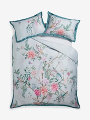 Duck Egg Blue Emporium Reverisble 200TC 100% Cotton Sateen - Image 4 of 4