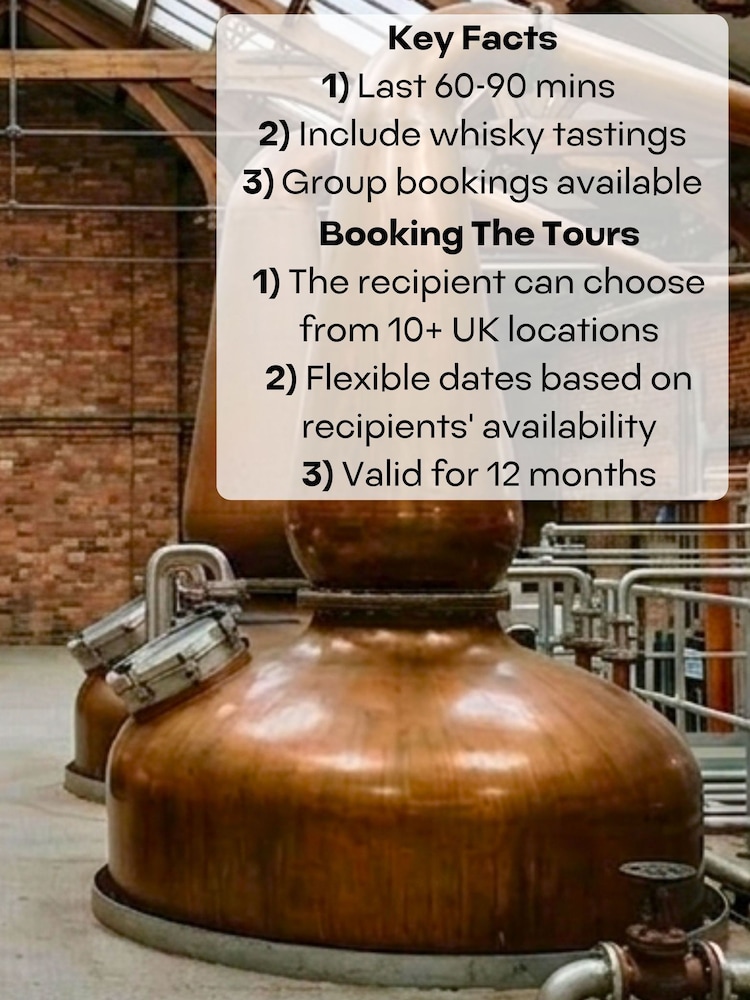 QWERTY Beer Box Whisky Distillery Experience For 2 | 20+ Locations - Image 2 of 5