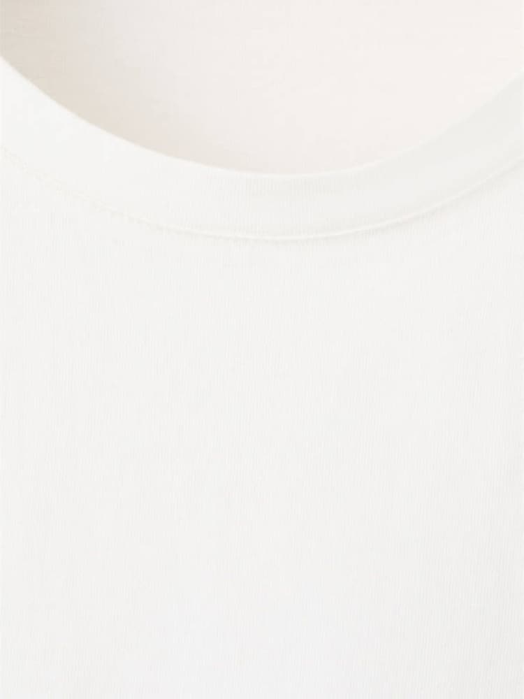 Mango White Scallop Hem Broderie T-Shirt - Image 6 of 6 Mango White Scallop Hem Broderie T-Shirt - Image 6 of 6