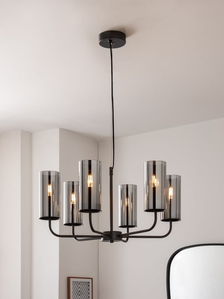 Black Austin 6 Light Chandelier Light - Image 1 of 5