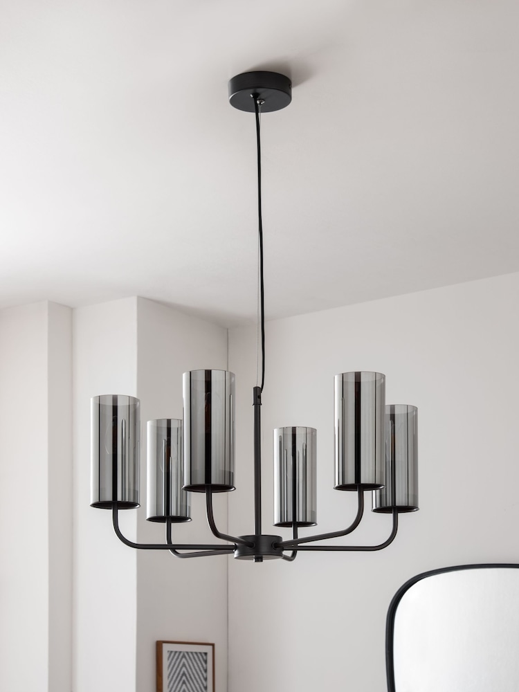 Black Austin 6 Light Chandelier Light - Image 2 of 5