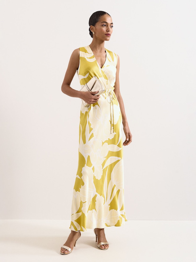 Phase Eight Yellow Paula Maxi Dress - Image 1 of 7