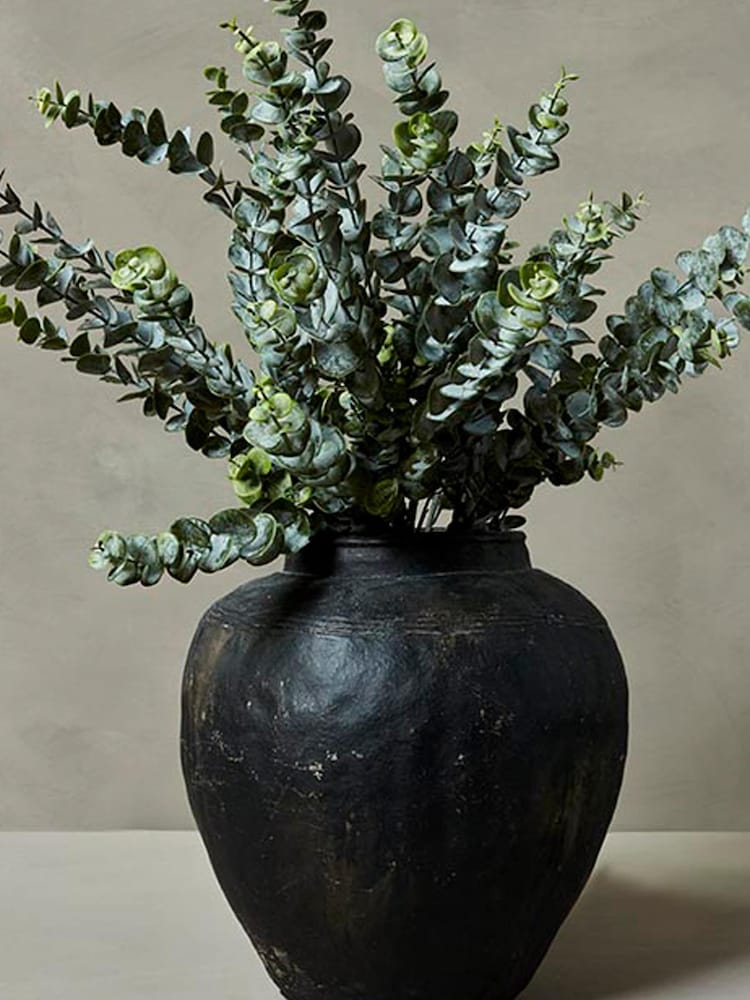 Abigail Ahern Green Artificial Eucalyptus Sage Single Stem - Image 1 of 2