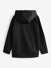 Schwarz - Leichter Sport-Fußball-Hoodie (3–16 J.) - Bild 5 von 6