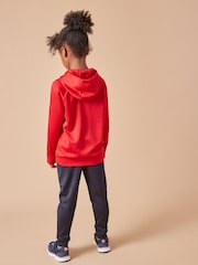 Rot - Leichter Sport-Fußball-Hoodie (3–16 J.) - Bild 2 von 5