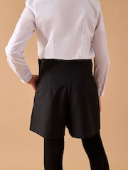 Black High Waisted School Shorts (3-16yrs) - Image 3 of 6