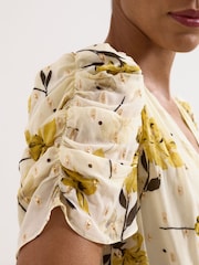 Robe à fleurs Azalée Phase Eight - Image 4 sur 8
