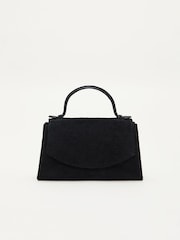 Phase Eight Suede Top Handle Bag - Imaginea 2 din 5