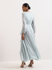 Phase Eight Blue Sylvie Maxi Dress - Image 2 of 9