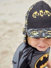 Batman Black Legionnaire Swim Hat (3mths-10yrs) - Image 3 of 7
