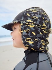 Batman Black Legionnaire Swim Hat (3mths-10yrs) - Image 5 of 7
