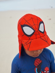Spider-Man Red Legionnaire Swim Hat (3mths-10yrs) - Image 2 of 5
