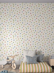 Harlequin Blue Bonbon Children's 10.05M Wallpaper - Image 1 of 4