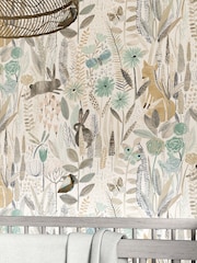 Harlequin Green Hide & Seek Children's 10.05M Wallpaper - Image 1 of 3