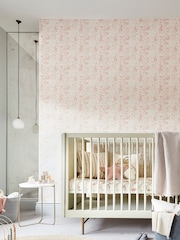 Harlequin Pink Into The Meadow Childrens 10.05M Wallpaper - Image 1 of 4