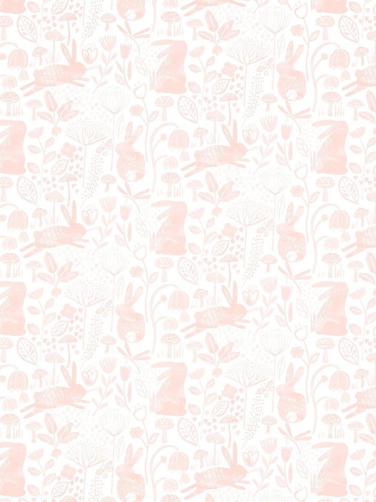 Harlequin Pink Into The Meadow Childrens 10.05M Wallpaper - Image 4 of 4
