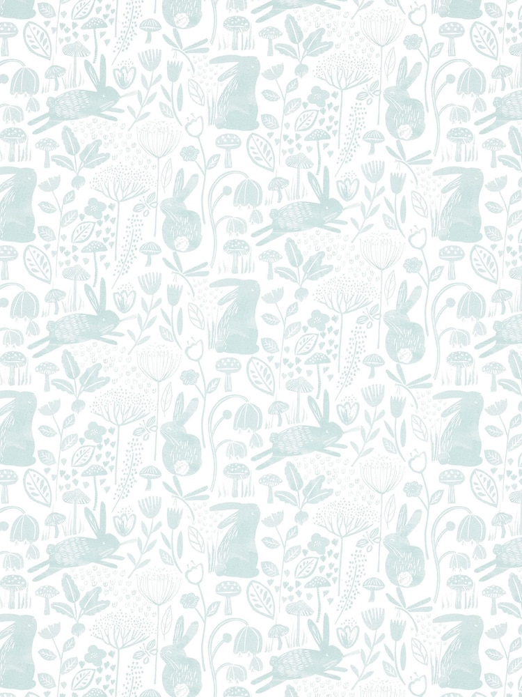 Harlequin Green Into The Meadow Children's 10.05M Wallpaper - Image 3 of 3