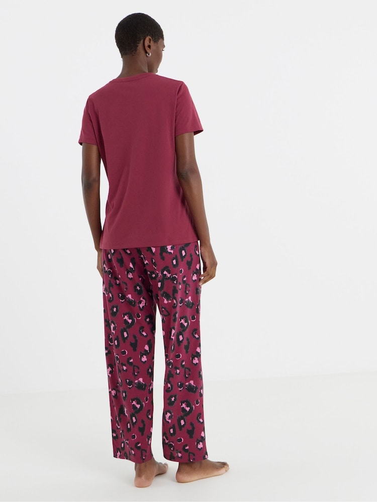 حزمة من 2 بيجاما Leopard Value من Simply Be - صورة 2 من 5 حزمة من 2 بيجاما Leopard Value من Simply Be - صورة 2 من 5
