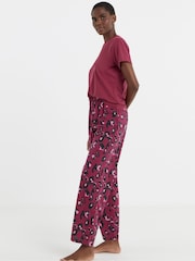 حزمة من 2 بيجاما Leopard Value من Simply Be - صورة 3 من 5