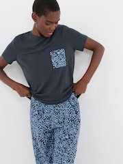 Simply Be Blue Value Animal Pyjamas 2PK - Image 3 of 5