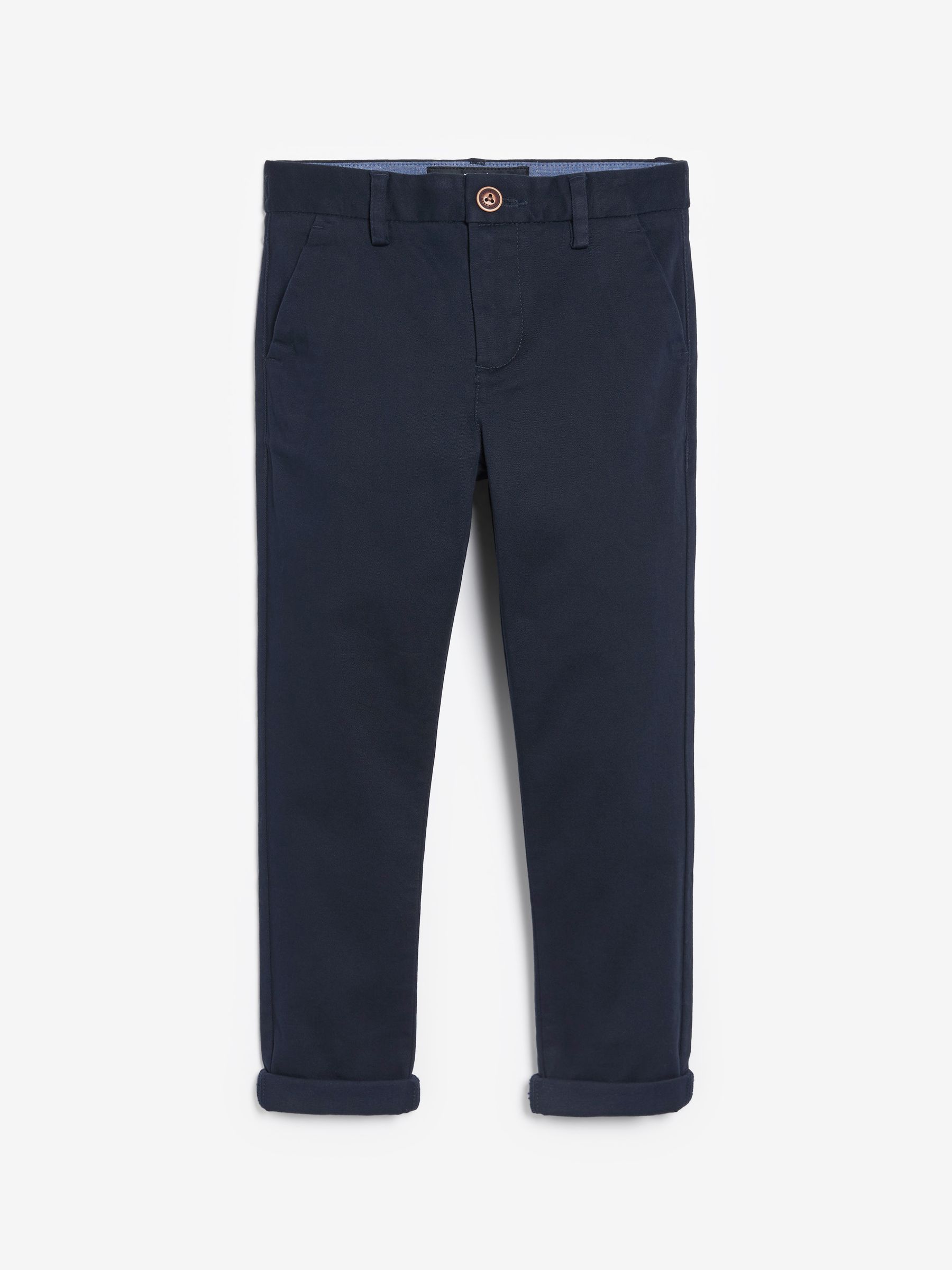NEXT Jongen Stretchchino skinny-fit Marineblauw 98
