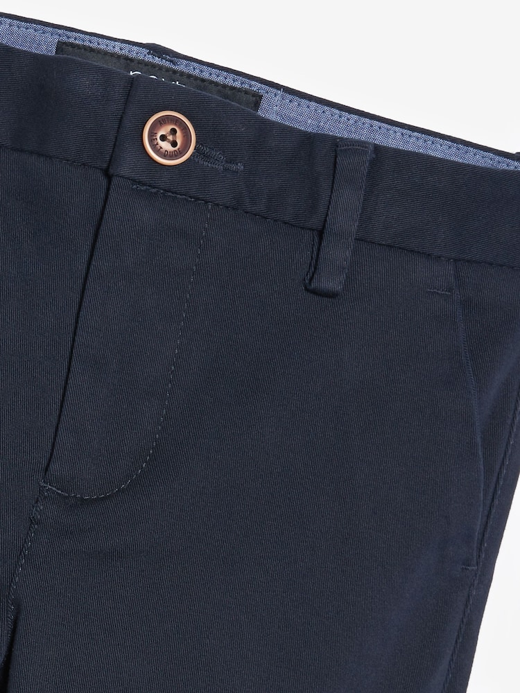 Azul marino - Pantalones chinos elásticos (3-17años) - Imagen 3 de 3 Azul marino - Pantalones chinos elásticos (3-17años) - Imagen 3 de 3