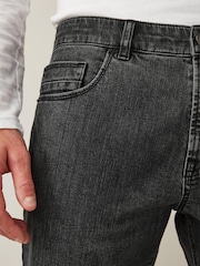 Dark Grey Slim Classic Stretch Jeans - Image 4 of 5