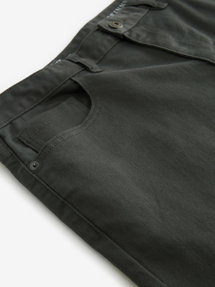 Charcoal Skinny Fit Forever Colour Classic Stretch Jeans - Image 11 of 12