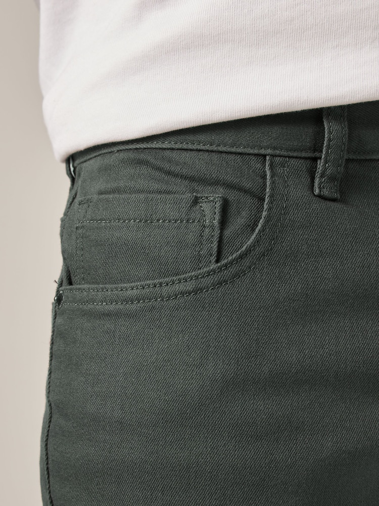 Charcoal Skinny Fit Forever Colour Classic Stretch Jeans - Image 6 of 12