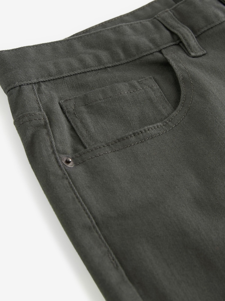 Charcoal Slim Fit Forever Colour Classic Stretch Jeans - Image 9 of 11