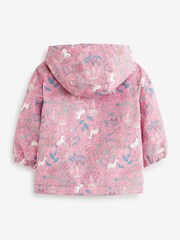 Pink Unicorn Waterproof Printed Coat (6mths-7yrs) - Image 6 of 8
