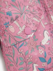 Pink Unicorn Waterproof Printed Coat (6mths-7yrs) - Image 8 of 8