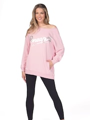 Rosa - Sudadera extragrande Monster - Imagen 2 de 5