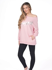 Rosa - Sudadera extragrande Monster - Imagen 3 de 5