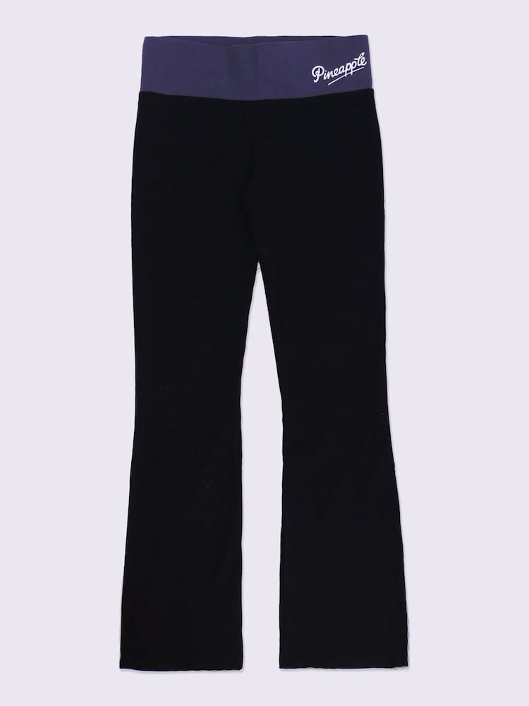 Negro - Pantalones de punto bootcut con banda en contraste para mujer de Pineapple - Imagen 5 de 5 Negro - Pantalones de punto bootcut con banda en contraste para mujer de Pineapple - Imagen 5 de 5