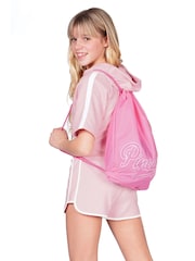 Pineapple Pink Drawstring Bag - Image 1 of 5